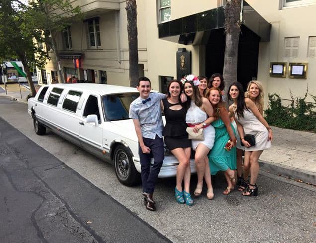 hens night with stretch limo Melbourne