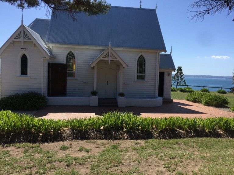 Beach side church